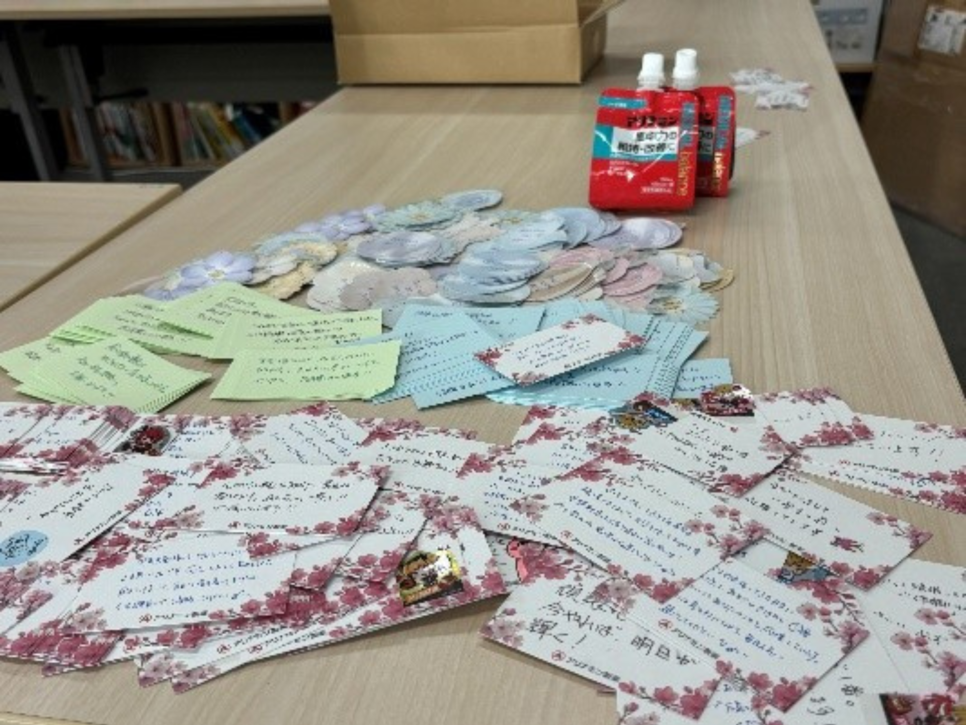 アリナミン製薬様より「受験生応援パッケージ」のご支援をいただきました