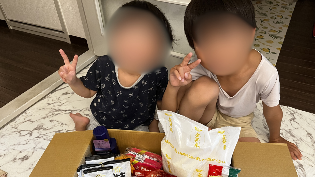 「わぁ～！！お米だぁ！！と高1の息子が喜びました」 —— 困窮子育て家庭の声