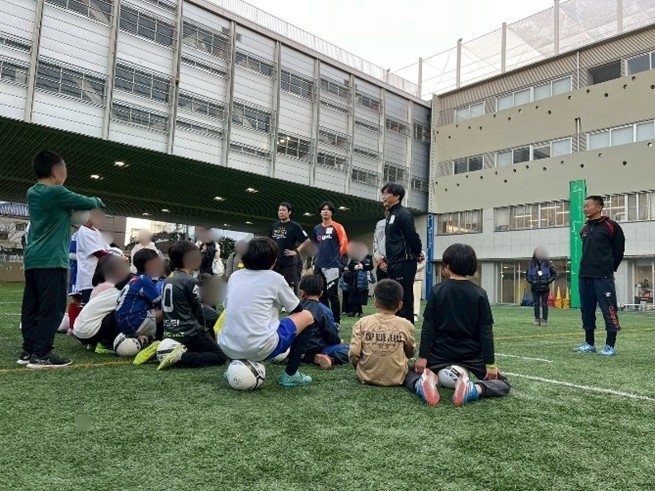 「エジミウソンファンズ・アジア」様に特別なサッカーイベントを開催いただきました