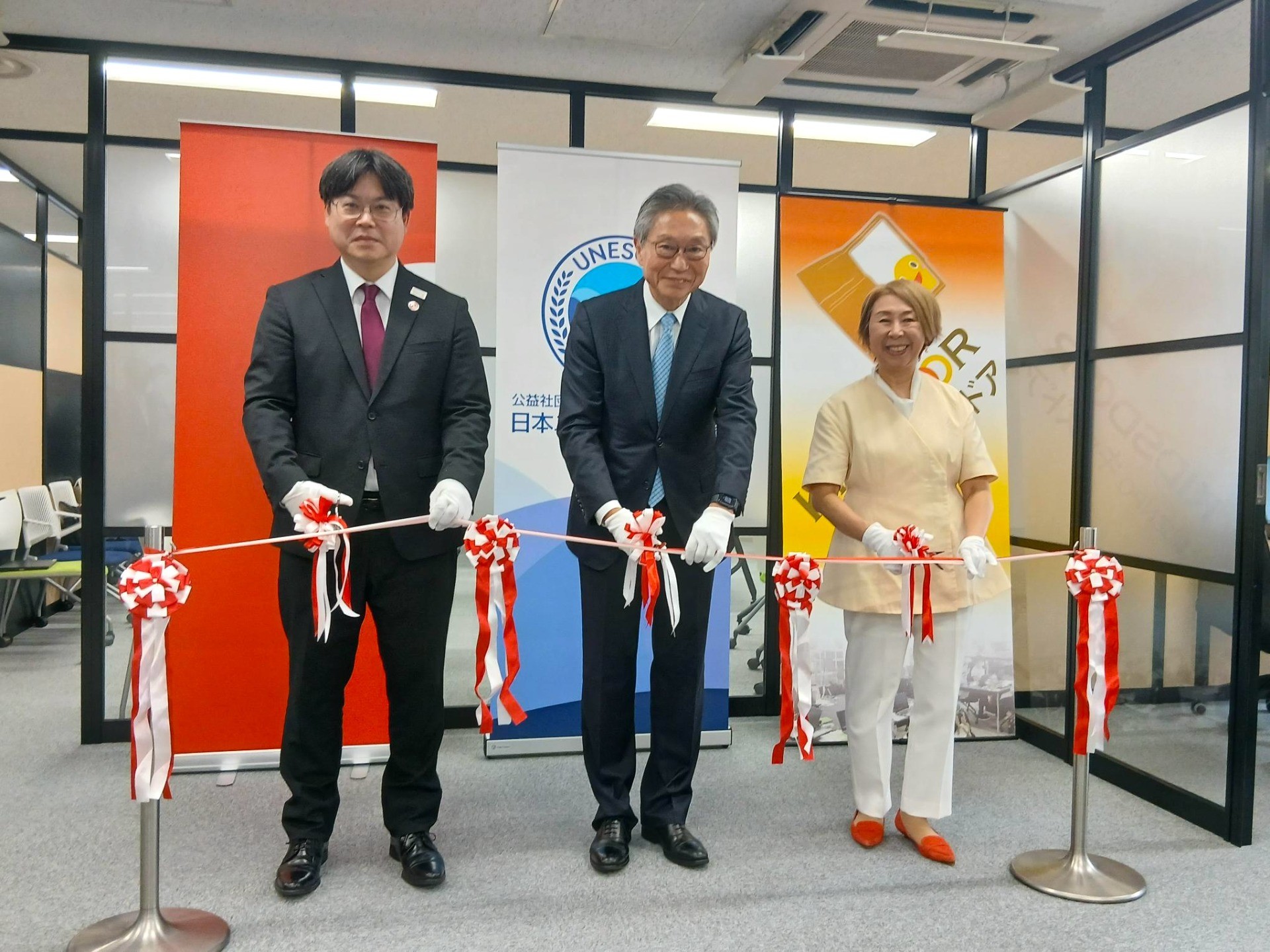 神奈川県初の学習支援拠点「ラーニングラボ横浜綱島」の開所式を行いました!